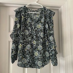 LOFT long sleeved blouse